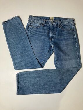 J. Crew | Classic Straight Fit Blue Denim Jeans